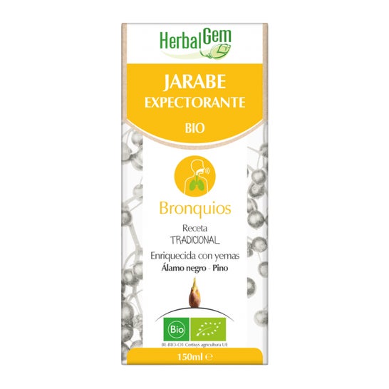 Herbalgem Jarabe Expectorante Bio Bronquios 150ml