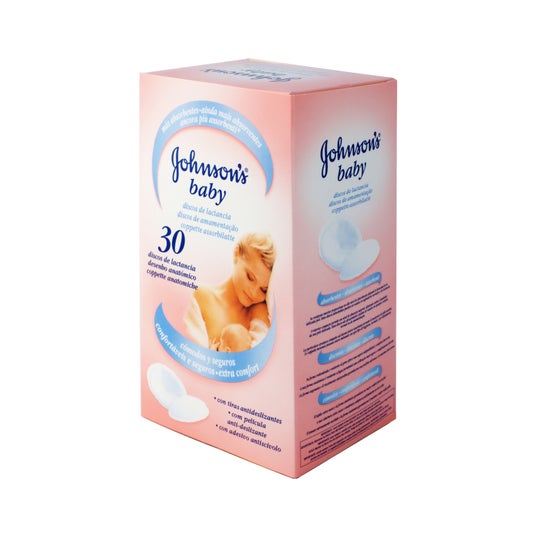 Johnson's Baby Discos de Lactancia 30uds