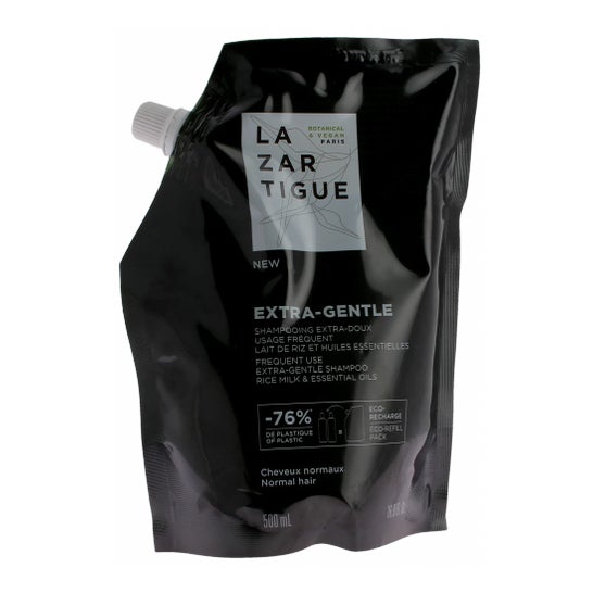 Lazartigue Extra-Gentle Shampoo Extra Zacht Navulling 500 ml