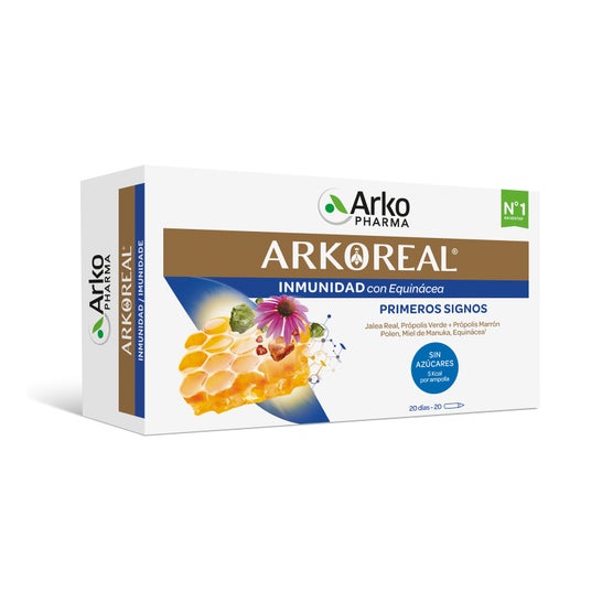 Arkopharma Arkoreal Jalea Real Inmunidad Sin Azúcar 20 ampollas