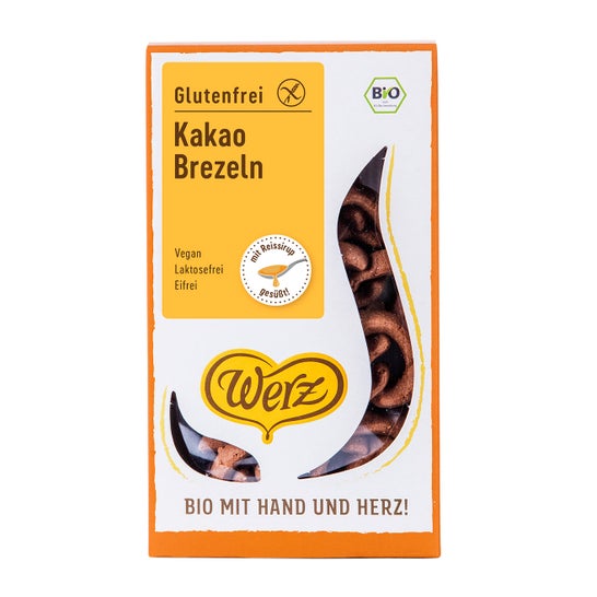 Werz Galletas de Arroz Vainilla Bio Sin Gluten 125g