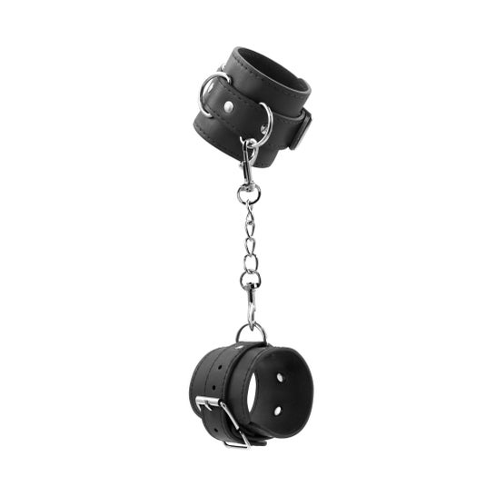 Crushious Bondage Love Esposas de Cuero Negras 1ud
