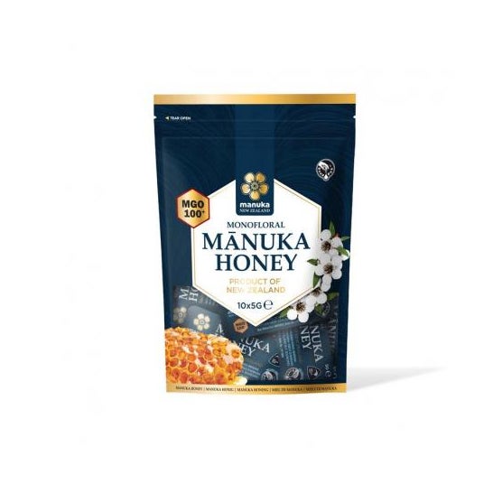 Manuka Health Miel de Manuka Rawmgo 100+ Monofloral 10uds