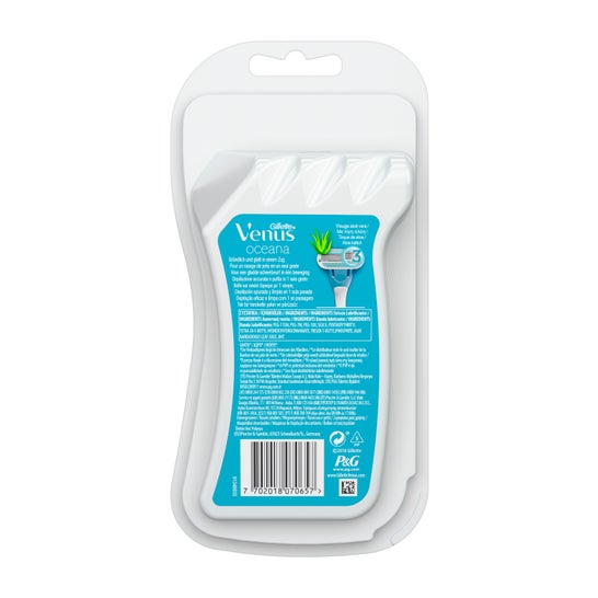 Gillette Venus Oceana 3Pcs+1Pcs