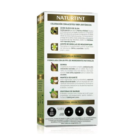 Naturtint Tinte 1N Negro Ébano Naturtint Tinte 1N Negro Ébano