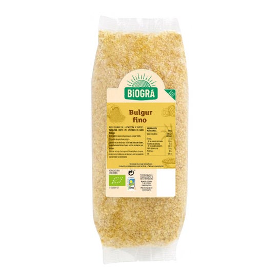 Biogra Bulgur Wheat Bulgur Bio Fine 500g Biogra Bulgur Wheat Bulgur Bio Fine 500g