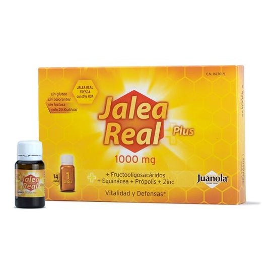 Juanola® royal jelly plus 14 injectieflacons