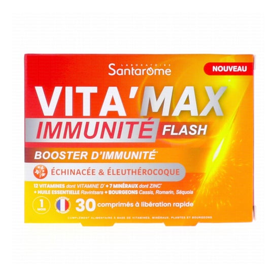 Santarome Vita'Max Booster Inmunidad Flash 30comp