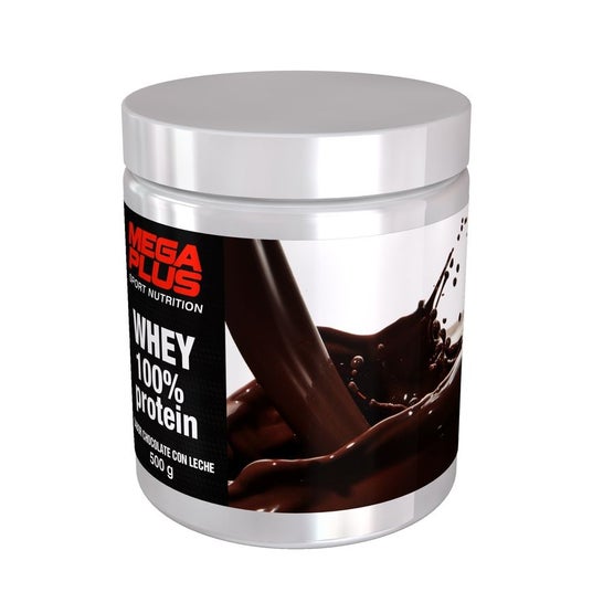 Mega Plus Whey 100% Protein Chocolate con Leche 500g