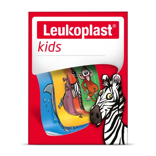 Leukoplast Strisce di Plastica Infantile Flowplast 24 Unità