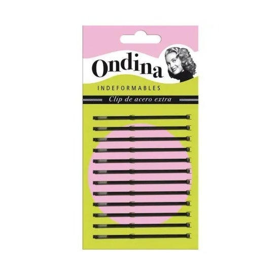 Ondina Clip de Acero Extra 55mm Pack 12uds