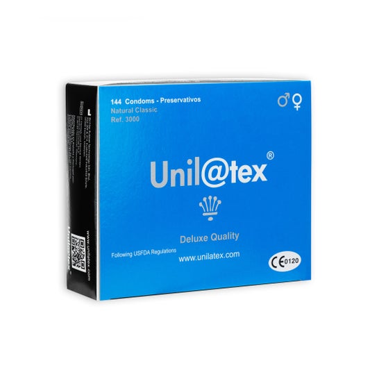 Unilatex Natural Condoms 144 pieces
