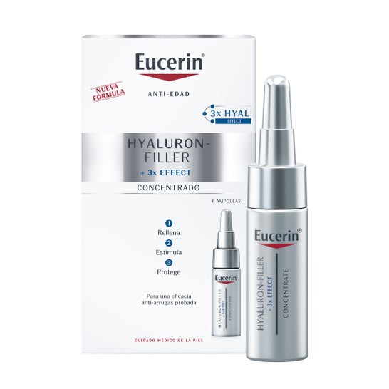 Eucerin Hyaluron filler Anti-Aging Serum Concentrato di Siero Anti-invecchiamento 6 fiale