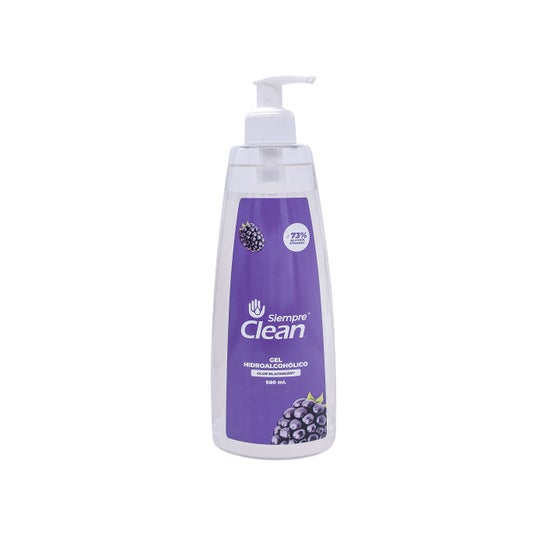 Sempre pulito Gel idroalcolico alla mora 500ml