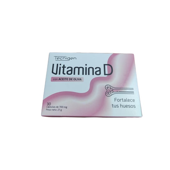 Tecnigen D-vitamin 30 kapsler