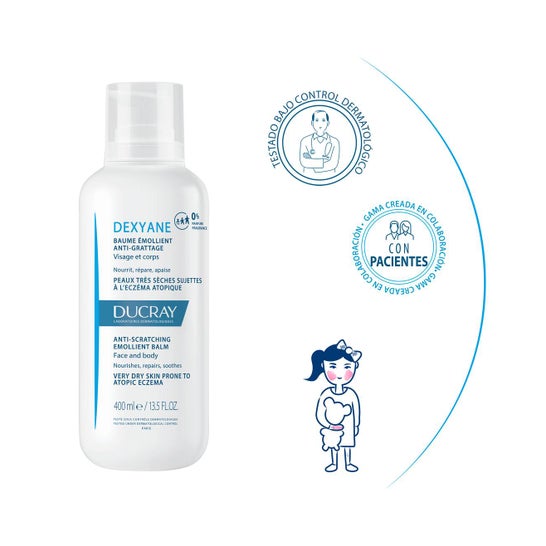 Ducray Dexyane Bálsamo Emoliente Antirrascado 400 ml