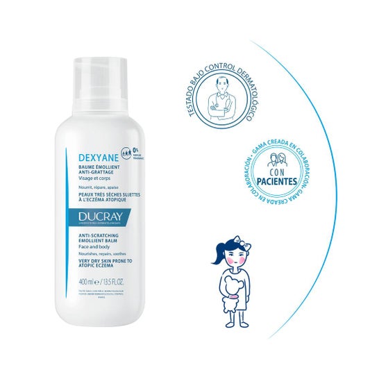 Ducray Dexyane Bálsamo Emoliente Antirrascado 400 ml