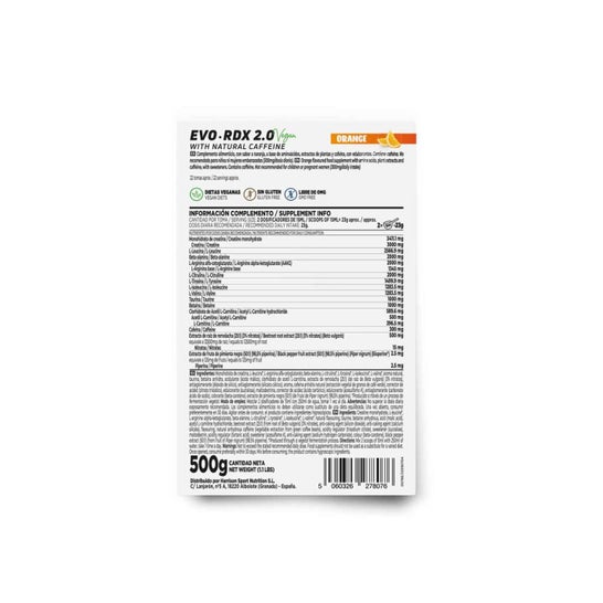 HSN Evordx 2.0 Naranja 500 g