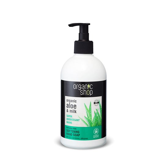 Organic Shop Barbados Aloe Softening Hand Soap 500ml