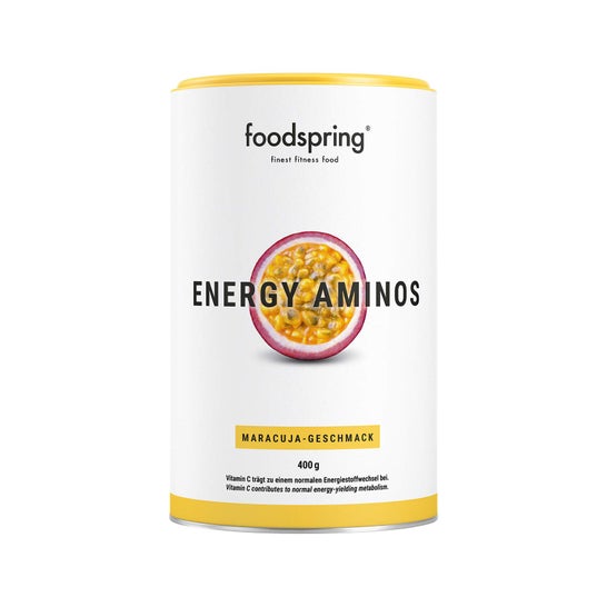 Foodspring Energy Aminos Maracuja 400g