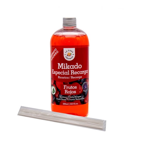 La Casa de los Aromas Mikado Recarga Frutos Rojos 500ml