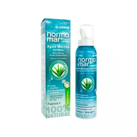 Normomar Spray Nasal Descongestionante Aloe Eucalipto 120ml