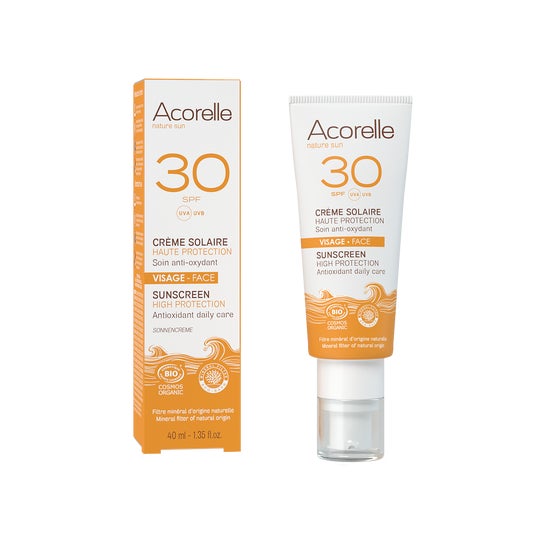 Acorelle Crema Solar Facial Spf30 40ml