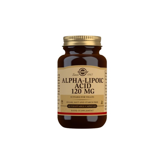 Solgar Acido Alfa-Lipoico 120mg 60vcaps