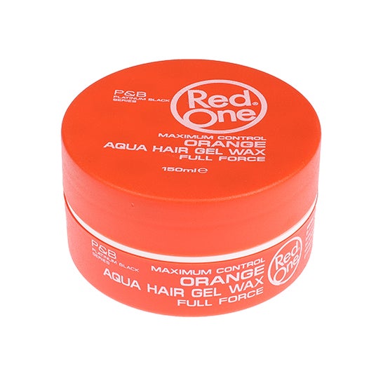 RedOne Full Force Aqua Hair Wax Orange Gel 150ml