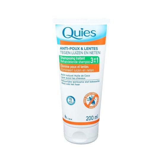 Quies Anti-Lice 3 in 1 200ml Treatment Shampoo