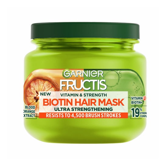 Garnier Fructis Vitamin Force Hair Bomb Biotina Mascarilla 320ml