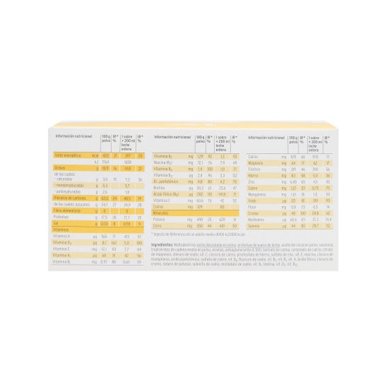 Kabi Complet polvo sabor vainilla 7 sobres 62g