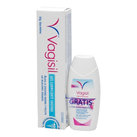 Vagisil Pack Vaginal Moisturizing Gel + Intimate Hygiene GynoPrebiotic 1ud