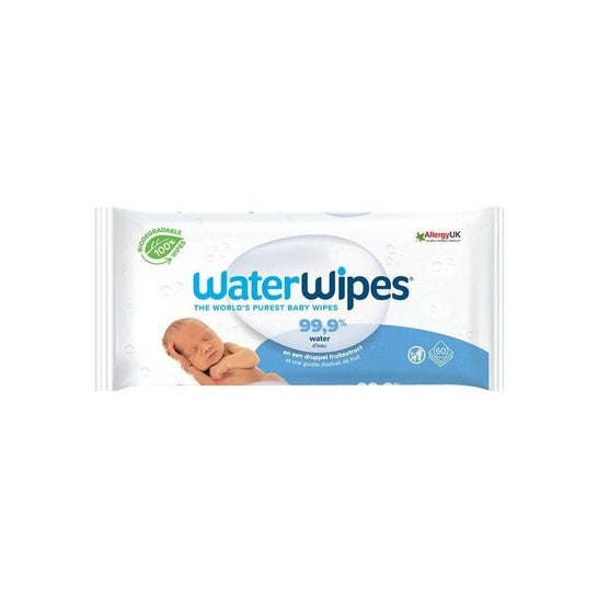 WaterWipes Toallitas Biodegradables Para Bebés 60uds