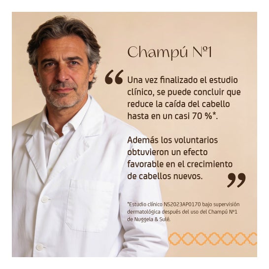 Nuggela & Sulé Champú Premium nº1 Fuerza y Volumen Cebolla 250ml