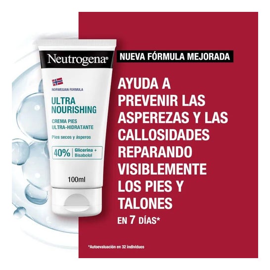Neutrogena® crème droog en beschadigd voeten 100ml + 100ml Neutrogena® crème droog en beschadigd voeten 100ml + 100ml