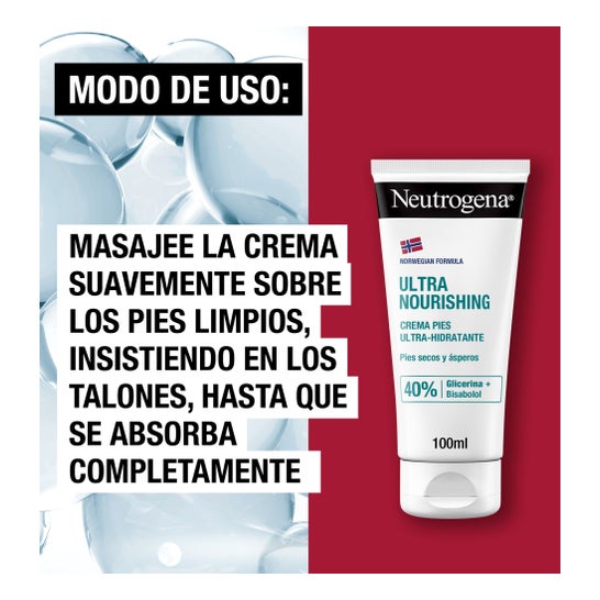 Neutrogena® Crema de Pies Ultra-Hidratante 2x100ml
