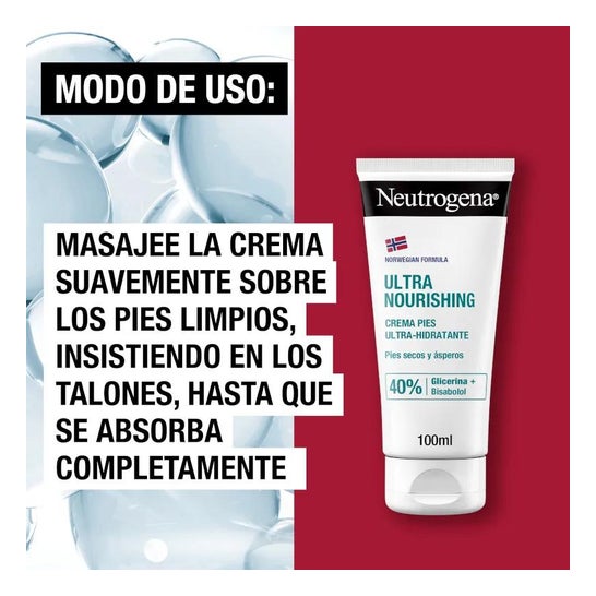 Neutrogena® crème droog en beschadigd voeten 100ml + 100ml Neutrogena® crème droog en beschadigd voeten 100ml + 100ml