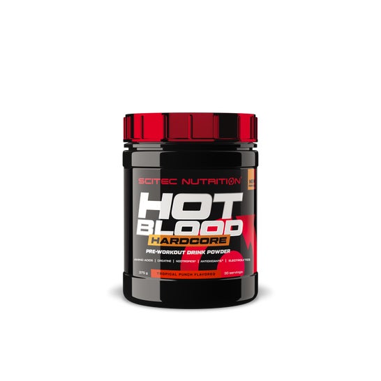 Scitec Nutrition Hot Blood Hardcore Tropical Punch 375g
