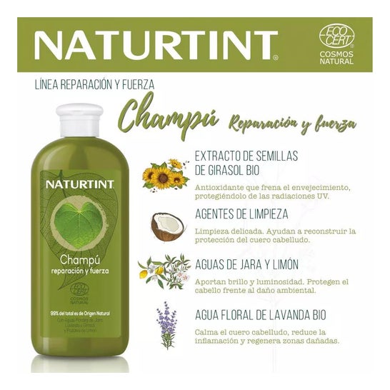 Champú Reestructurante Naturtint Eco 330ml Champú Reestructurante Naturtint Eco 330ml