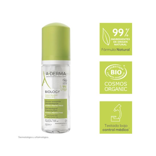 A-Derma Biology Espuma Limpiadora Hidra Protectora 150 ml