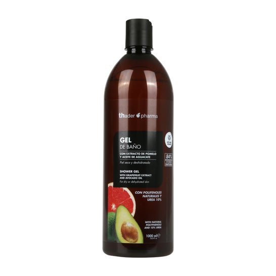 Thader Pharma Gel de Baño con Pomelo y Aguacate 1000 ml