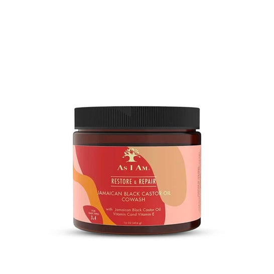 As I Am Wiederherstellung & Reparatur Acondicionador Aceite Ricino Negro 454g