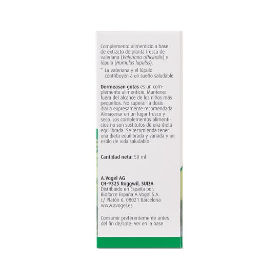 A. Vogel Dormeasan Gotas 50ml