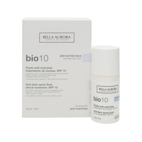 Bella Aurora Bio 10 fluido anti macchie per pelle normale/secca 30ml