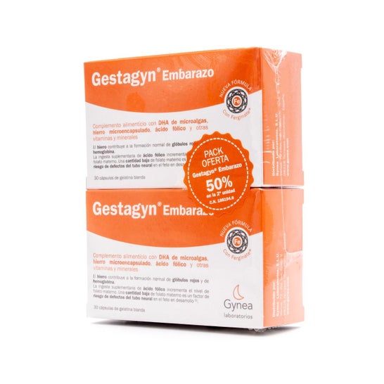 Gestagyn gravidanza Duo Pack Duo 2 X 30 Caps