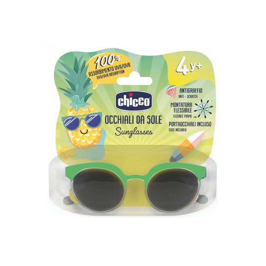 Chicco Óculos de Sol Menino Verdes 4A+ 1 Unidade