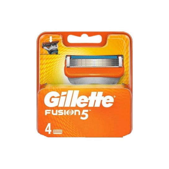 Gillette Recambio Hojas de Afeitar Fusion5 4uds