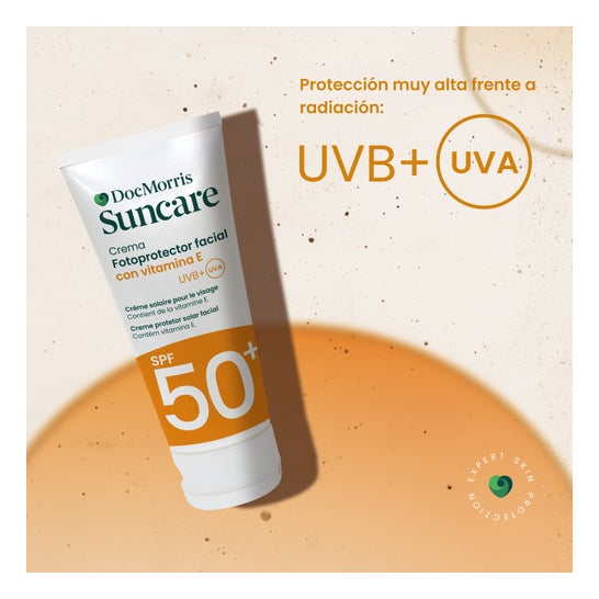 Docmorris Suncare Fotoprotector Crema Facial Spf50+ 50 ml