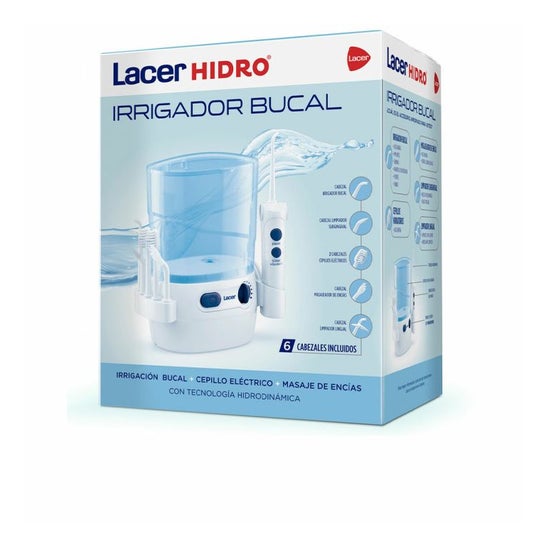 Lacer Hidro Irrigador Bucal Blanco 1ud